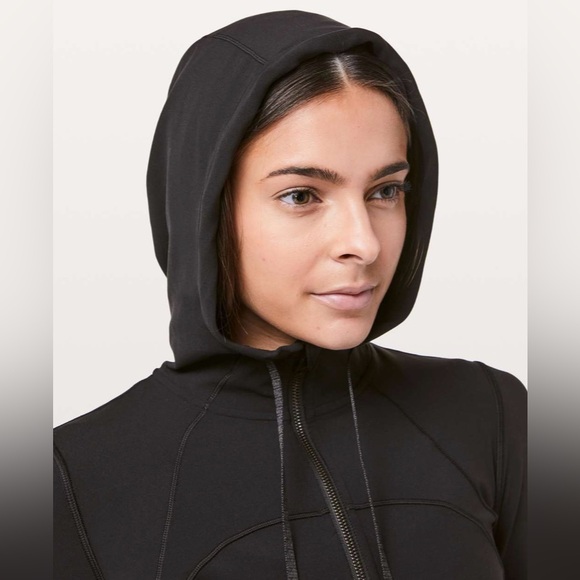 Lululemon Define Hooded Full Zip Jacket Nulu in Black Size 6 - Picture 5 of 10